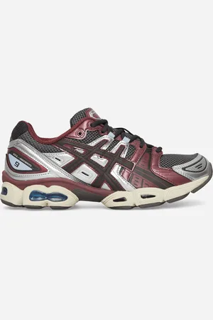 Asics GEL-Nimbus 9 Sneakers Truffle Grey / Dark Cherry