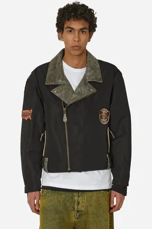Guess Nylon Moto Jacket Jet