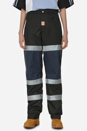 MARTINE ROSE Safety Trousers Black / Navy