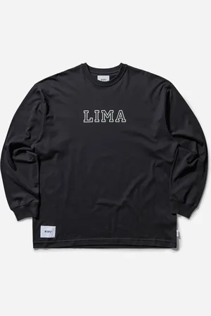 Wtaps Men s Academy Longsleeve T-Shirt Navy