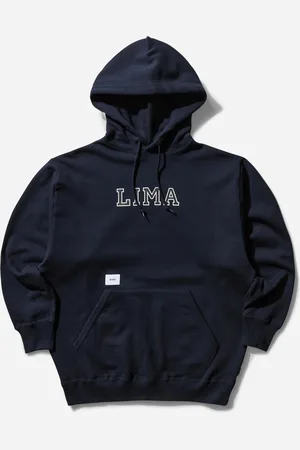 Wtaps Men s Academy Hoodie Navy