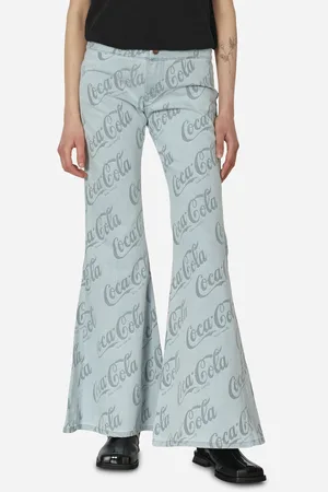 ERL Coca-Cola Jacquard Denim Flare Pants