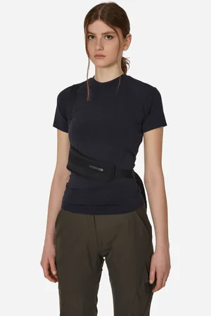 Hyein Seo Strap Track Tee Navy