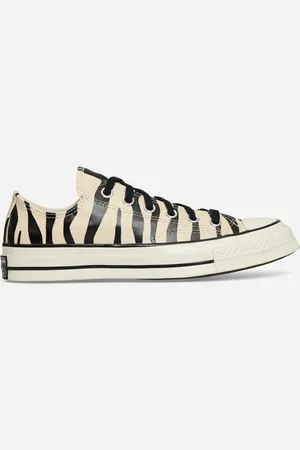 Converse Chuck 70 Glow-In-The-Dark Zebra Print Sneakers Light Dune