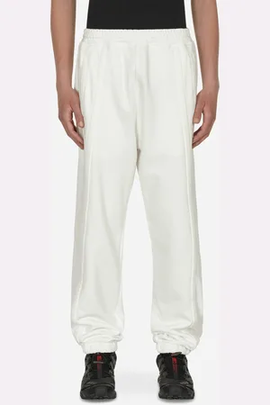 Slam Jam Panel Basic Sweatpants White