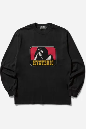 Hysteric Glamour Men s Untamed Girl Longsleeve T-Shirt