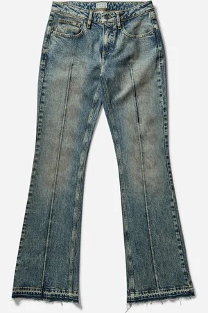 Guess Women s Flare Denim Pants Used Indigo Tint
