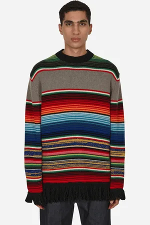 JUNYA WATANABE Stripe Crewneck Sweater Multicolor
