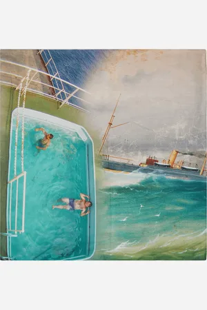 Serapis Tanker Pool Pillow Case