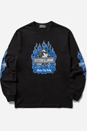 Hysteric Glamour Men s Motor City Baby Longsleeve T-Shirt