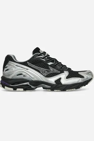 Mizuno Wave Rider 10 Millennium Sneakers Black / Silver / Purple Haze