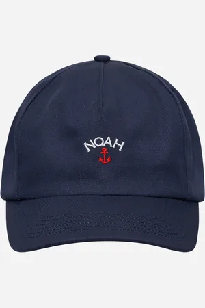 Noah NYC Anchor Logo 5-Panel Cap Navy