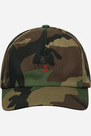 Noah NYC Anchor Logo 5-Panel Cap Camo