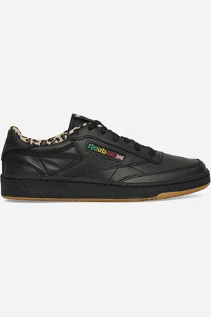 Reebok WACKO MARIA Club C 85 Vintage Sneakers / Leopard