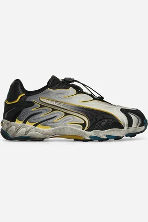 PUMA A$AP Rocky Inhale Distressed Neoprene Sneakers Warm White / Black / Yellow