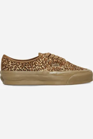 Vans Premium Authentic 44 Pony Hair Sneakers Leopard