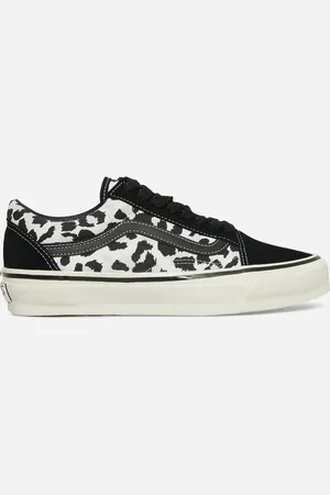 Vans Premium Old Skool Leopard Sneakers Black / White