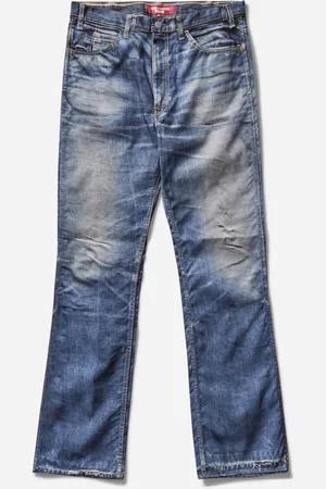 JUNYA WATANABE Men s Levi’s BerBerJin Inkjet Printed Nylon Pants Indigo