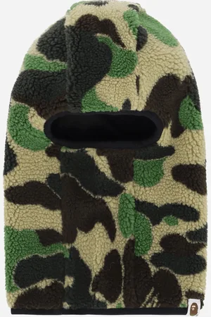 A Bathing Ape ABC Camo Boa Fleece Balaclava