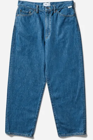 Wtaps Men s Blues Straight Trousers Indigo