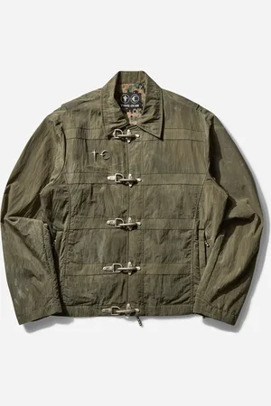 THUG CLUB Men s Scarred Bio Soldier Jacket Khaki