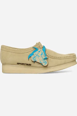 Clarks Bleu Mode Wallabee Shoes