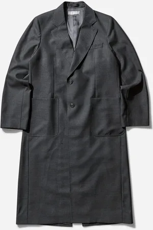 OUR LEGACY Men s Robe Overcoat Charcoal