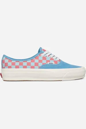 Vans Premium Authentic 44 Checkerboard Sneakers Heritage Blue