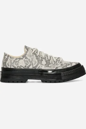 Converse Chuck 70 Formal Suede Snake Print Sneakers Barely