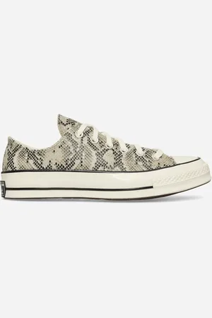 Converse Chuck 70 Faux Snakeskin Sneakers Pale Surplus / Egret / Black