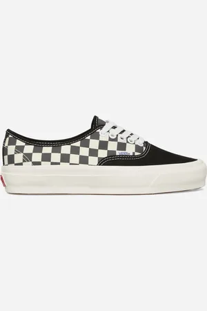 Vans Premium Authentic 44 Checkerboard Sneakers Asphalt