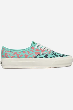 Vans Premium Authentic 44 Cheetah Sneakers Pool Blue