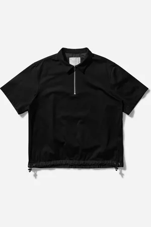 SACAI Men s Cotton Jersey Polo Shirt