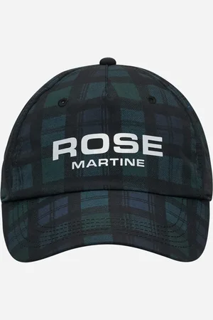 MARTINE ROSE Nylon Cap Tartan