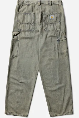 Carhartt Men s OG Single Knee Pants Blue / Leather (Garment Dyed)