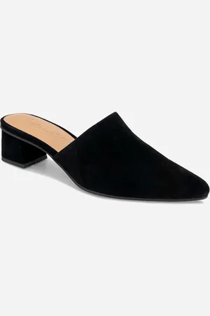 Splendid Lorelei Suede Mule Slide in Black