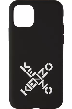 Kenzo Phones Cases - Black Sport Logo iPhone 11 Pro Case