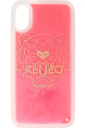 Kenzo Phones Cases - Red Glitter Tiger iPhone XS Max Case