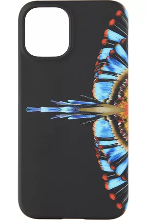 MARCELO BURLON Phones Cases - Black Grizzly Wings iPhone 12 Mini Case