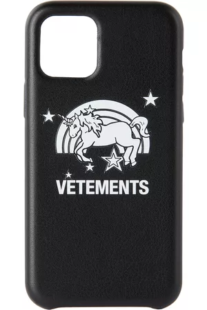 Vetements Phones Cases - Black Unicorn iPhone 11 Pro Case