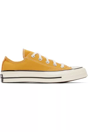 Converse Men Canvas Sneakers - Yellow Chuck 70 OX Sneakers