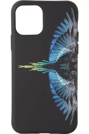 MARCELO BURLON Phones Cases - Black & Blue Wings iPhone 11 Pro Case