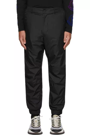Moncler Black Nylon Sports Pants
