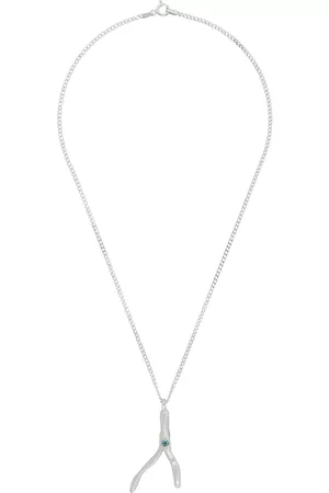 Seb Brown Necklaces - Kids Silver Aquamarine Coral Necklace