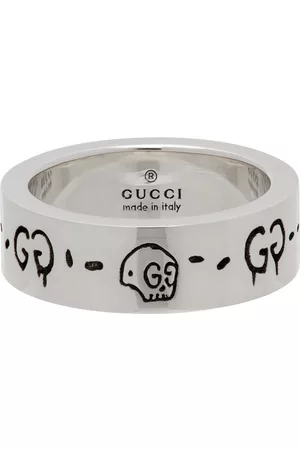 Gucci Women Rings - Silver 'Ghost' Ring