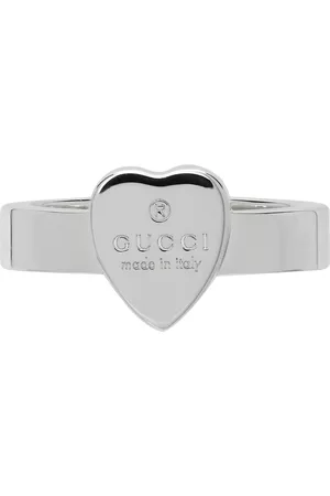 Gucci Silver Heart Ring