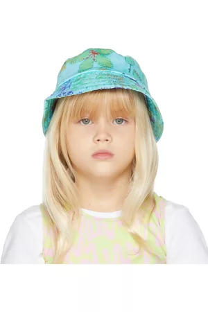 Collina Strada SSENSE Exclusive Kids Blue Bow Bucket Hat