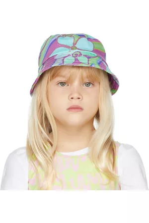 Collina Strada Boys Bow Ties - SSENSE Exclusive Kids Purple Bow Bucket Hat