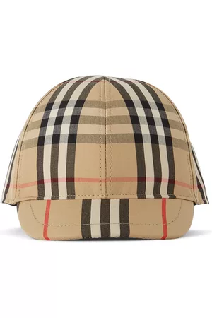 Burberry Accessories - Baby Beige Vintage Check Baseball Cap