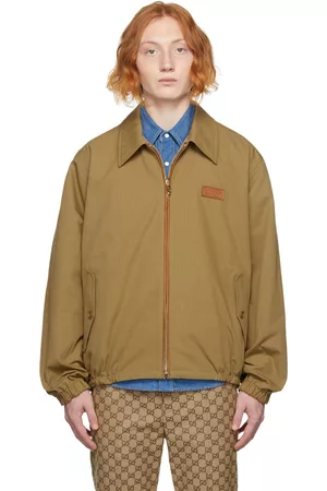 Gucci Reversible Khaki GG Jacket